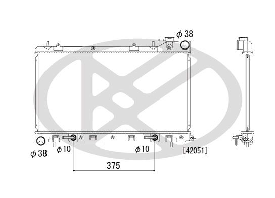 Radiator, racire motor KOYORAD PL092216