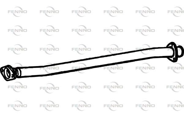 Rura wydechowa FENNO P1763