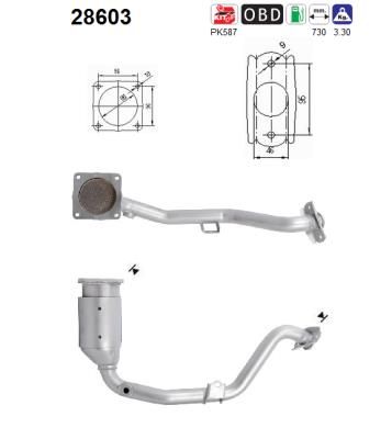 Katalizator AS 28603