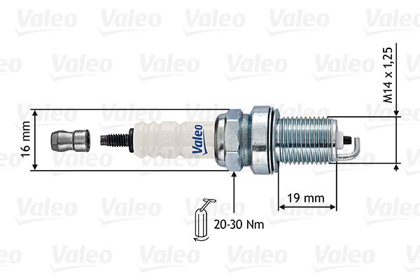 Świeca zapłonowa VALEO 246858