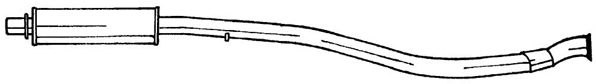 Tłumik środkowy SIGAM 45443