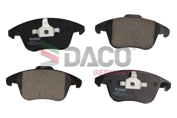 Zestaw klocków hamulcowych, hamulce tarczowe DACO GERMANY 320630