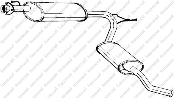 Tłumik końcowy KLOKKERHOLM 283-581