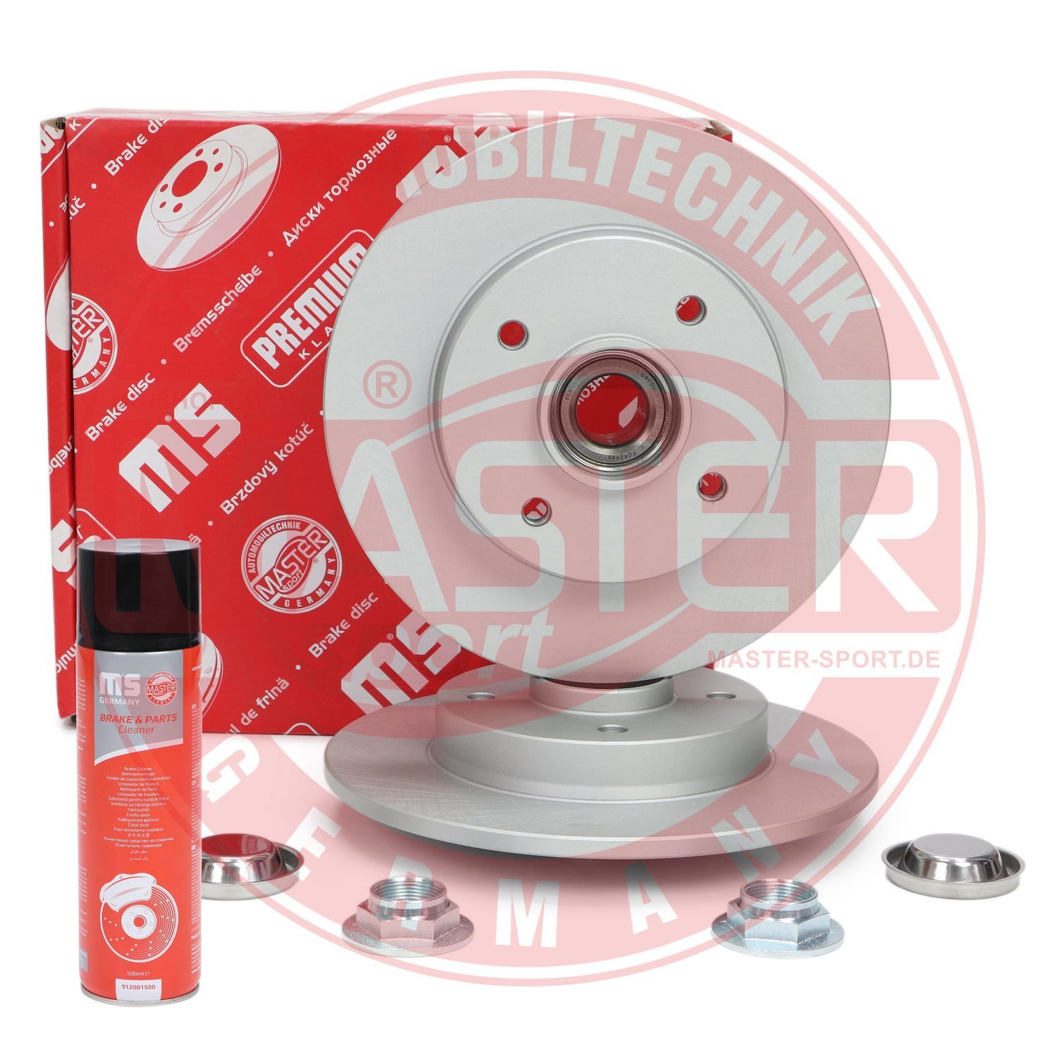 Tarcza hamulcowa MASTER-SPORT GERMANY 2401090100BPR-SET-MSP