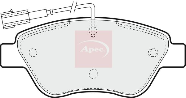 Apec - Front Brake Pad Set