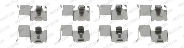 Zestaw akcesoriów, klocki hamulcowe FERODO FBA467