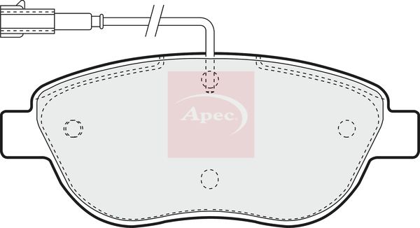 Apec - Front Brake Pad Set