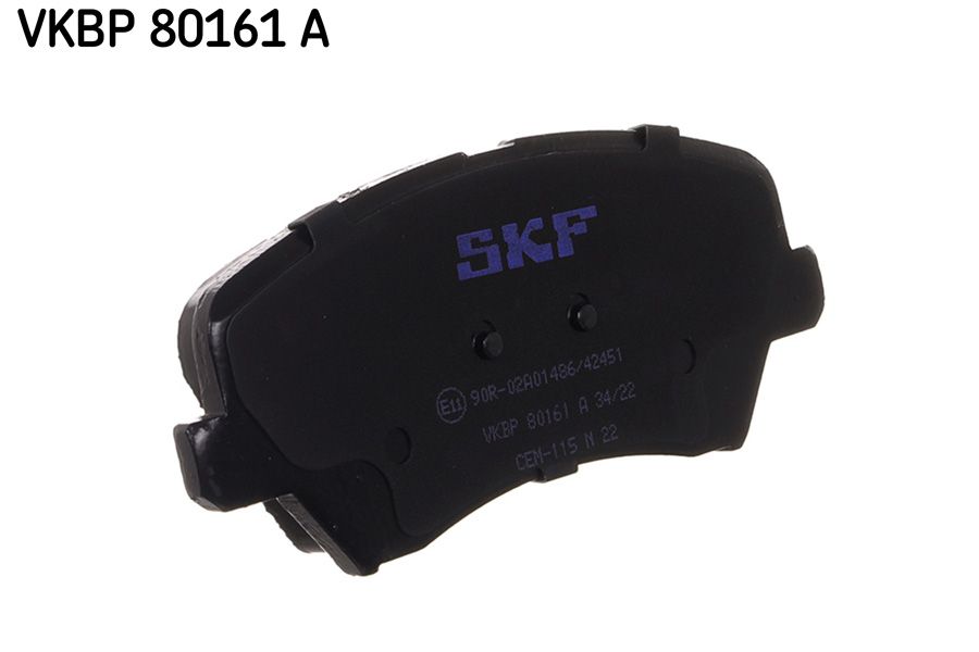 Sada brzdových platničiek kotúčovej brzdy SKF VKBP 80161 A