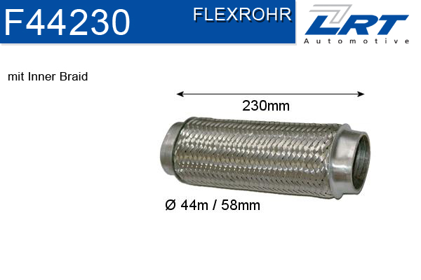 Teava flexibila, esapament LRT F44230