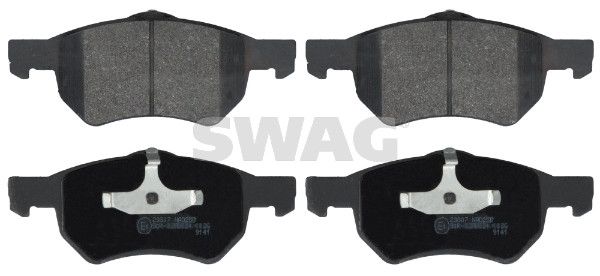 Levně Sada brzdových destiček, kotoučová brzda SWAG 14 11 6262