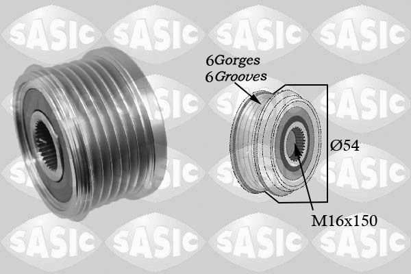 Alternator - sprzęgło jednokierunkowe SASIC 1676010