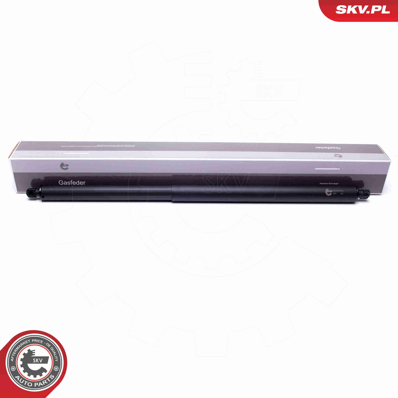 Газовая пружина, крышка багажник