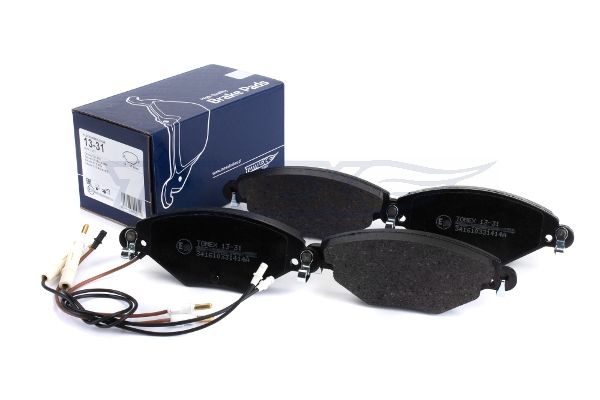 Levně Sada brzdových destiček, kotoučová brzda TOMEX Brakes 13-31