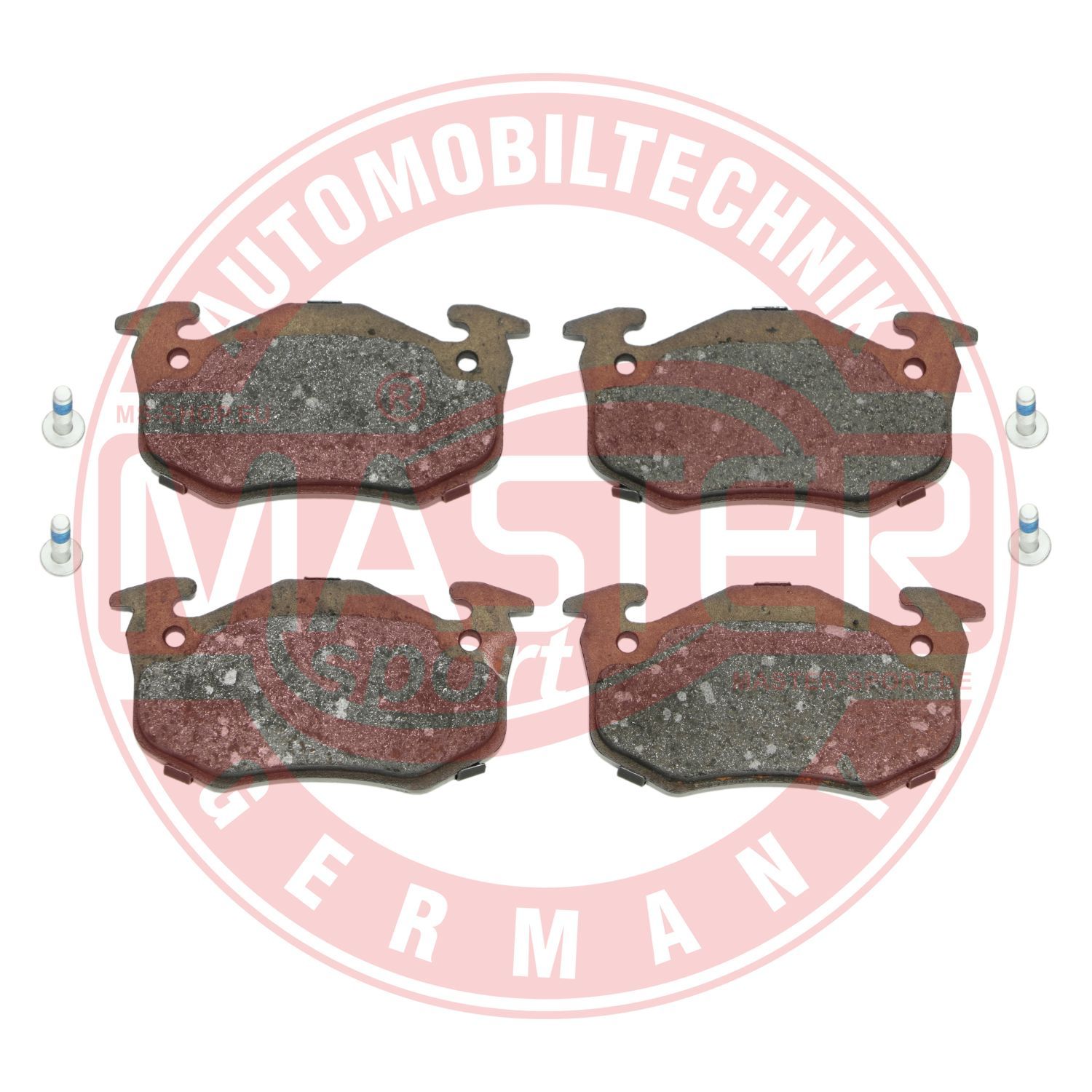 Zestaw klocków hamulcowych, hamulce tarczowe MASTER-SPORT GERMANY 13046038222N-SET-MS