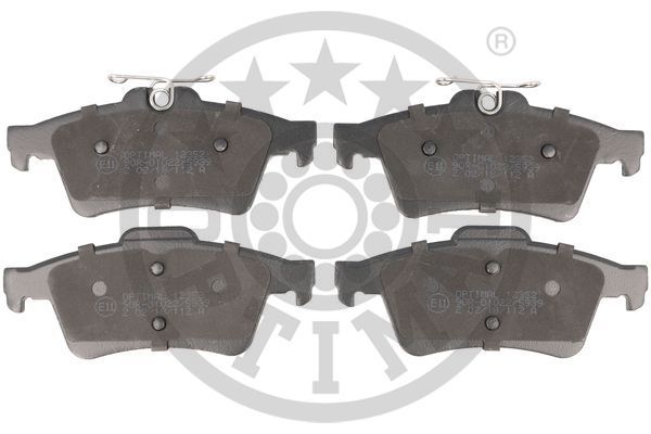 Zestaw klocków hamulcowych, hamulce tarczowe OPTIMAL BP-12352