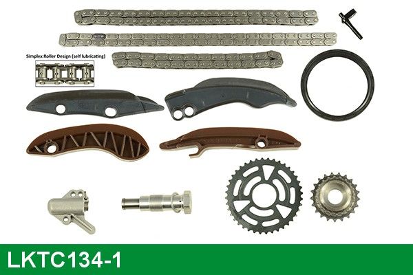 Zestaw łańcucha rozrządu LUCAS LKTC134-1