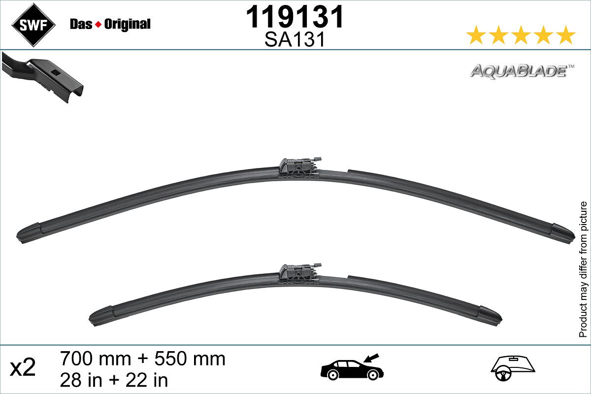 lamela stergator SWF DAS ORIGINAL AQUABLADE 119131