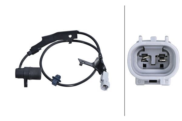 Czujnik, prędkość obrotowa koła HELLA 6PU 230 048-861