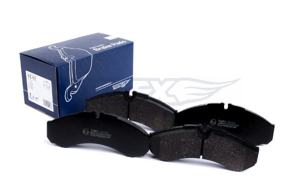 Levně Sada brzdových destiček, kotoučová brzda TOMEX Brakes 11-11