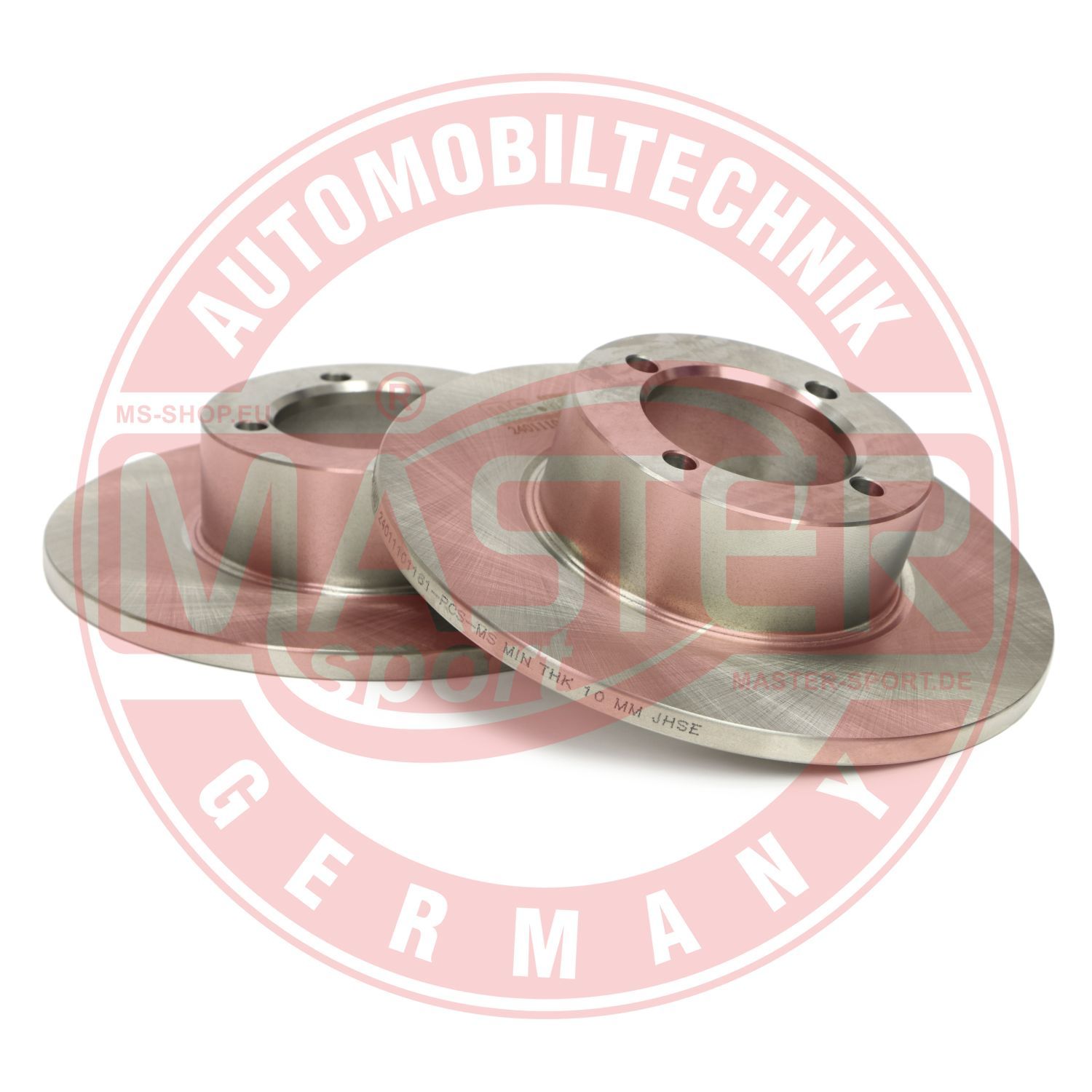 Tarcza hamulcowa MASTER-SPORT GERMANY 24011101160-SET-MS