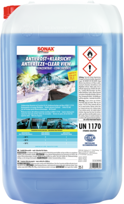 SONAX Zimní ostřikovač -70°C, 25L - koncentrát