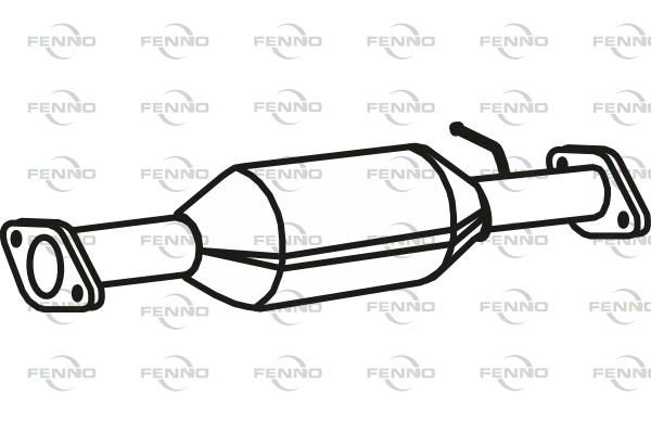Filtr sadzy / filtr cząstek stałych, układ wydechowy FENNO 1693625