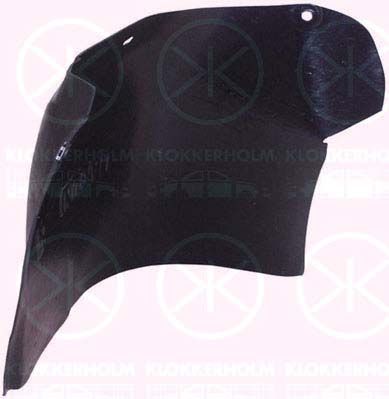 Poszycie, wnęka na koła KLOKKERHOLM 6049385