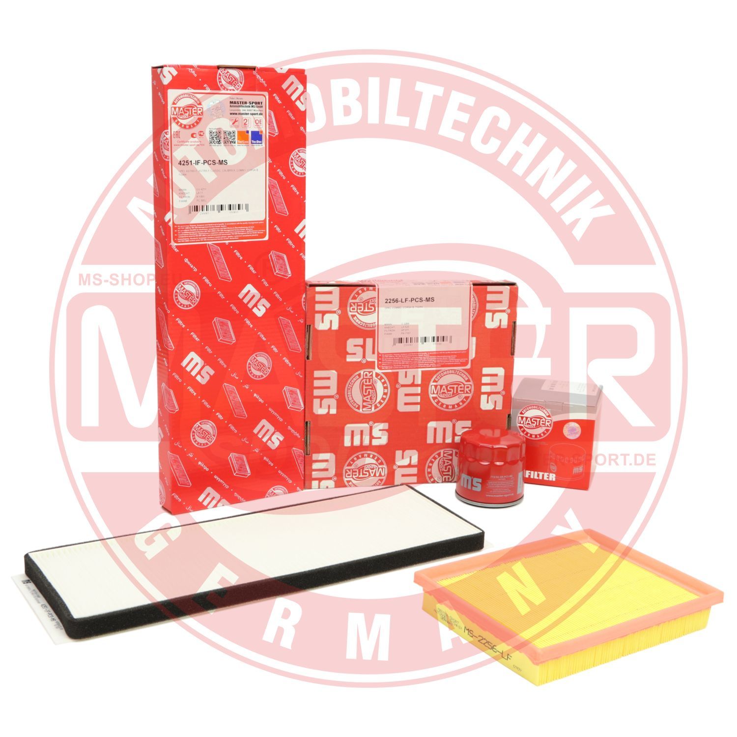 E-shop Filter - Sada MASTER-SPORT GERMANY 450001272