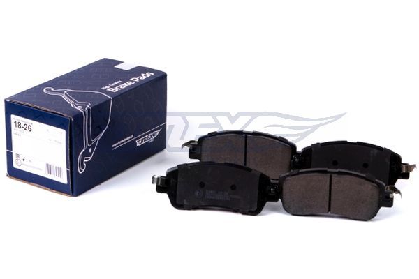 Levně Sada brzdových destiček, kotoučová brzda TOMEX Brakes 18-26