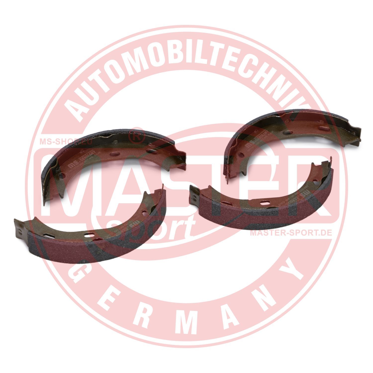 Zestaw szczęk hamulcowych, hamulec postojowy MASTER-SPORT GERMANY 03013701282-SET-MS