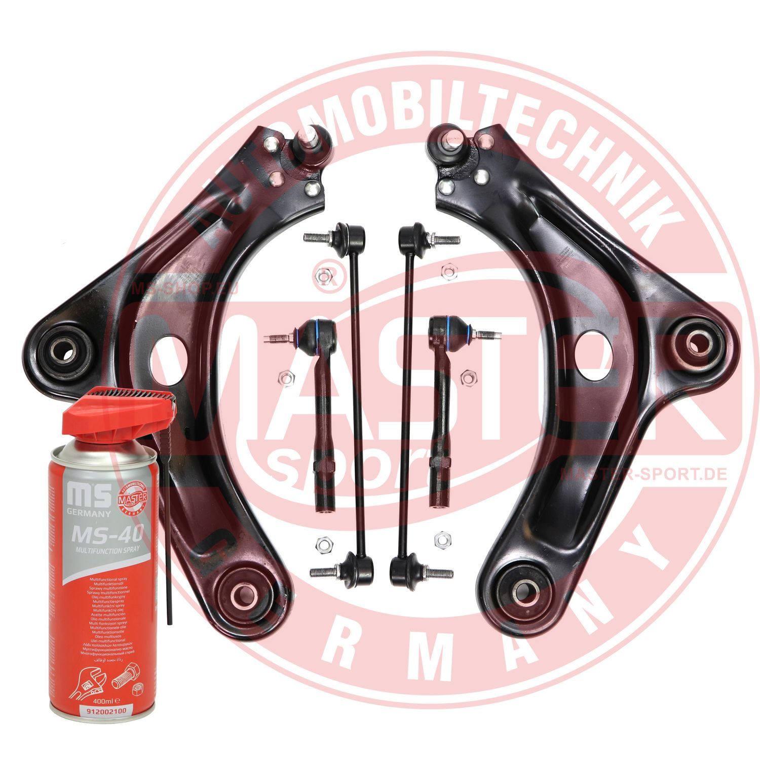 Zestaw wahacza, zawieszenie koła MASTER-SPORT GERMANY 36881-KIT-MSP