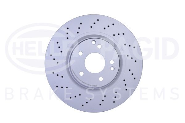 Tarcza hamulcowa HELLA 8DD 355 109-411