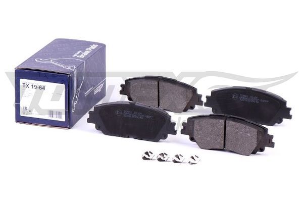 Levně Sada brzdových destiček, kotoučová brzda TOMEX Brakes 19-64