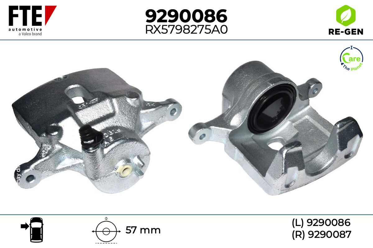 Etrier frana FTE 9290086