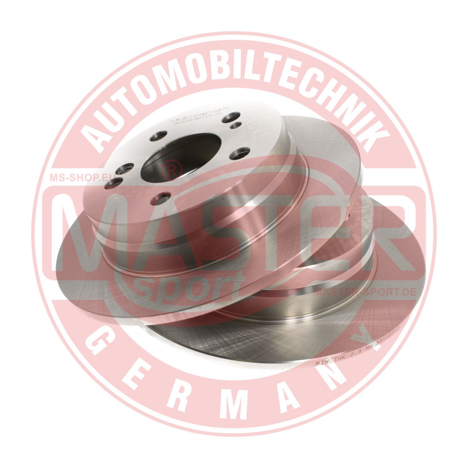 Tarcza hamulcowa MASTER-SPORT GERMANY 24010901181-SET-MS