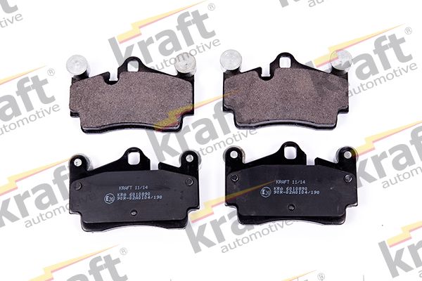 Sada brzdových destiček, kotoučová brzda KRAFT AUTOMOTIVE 6010890