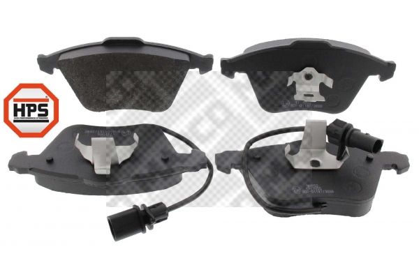 Zestaw klocków hamulcowych, hamulce tarczowe MAPCO 6792HPS
