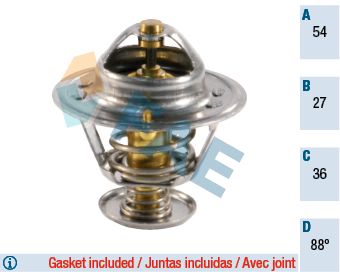Termostat, środek chłodzący FAE 5304988