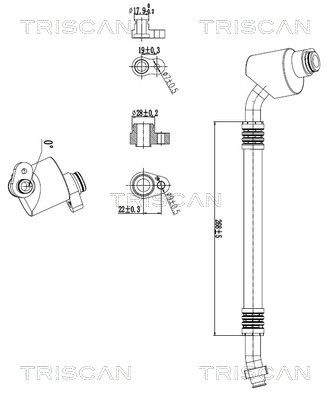 conducta presiune variabila,aer conditionat TRISCAN 9010 29114