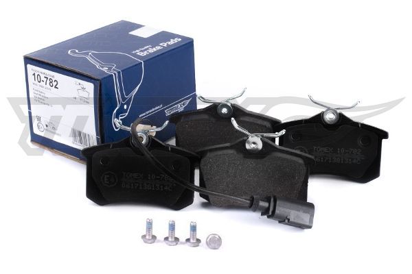 Levně Sada brzdových destiček, kotoučová brzda TOMEX Brakes 10-782