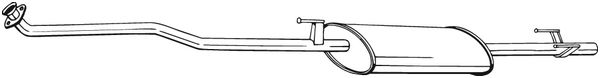 Tłumik przedni KLOKKERHOLM 294-217