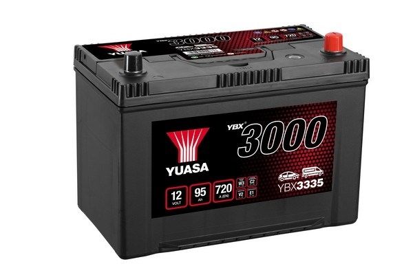 Autobaterie Yuasa YBX3000 SMF 12V, 95Ah, 720A, YBX3335