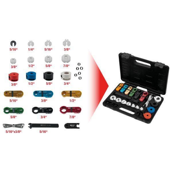 Set scule deblocare conducte de combustibil KS TOOLS 115.1260