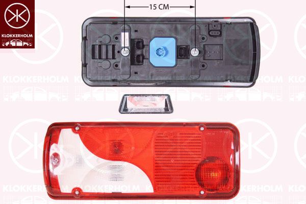 Lampa tylna zespolona KLOKKERHOLM 35470705A1