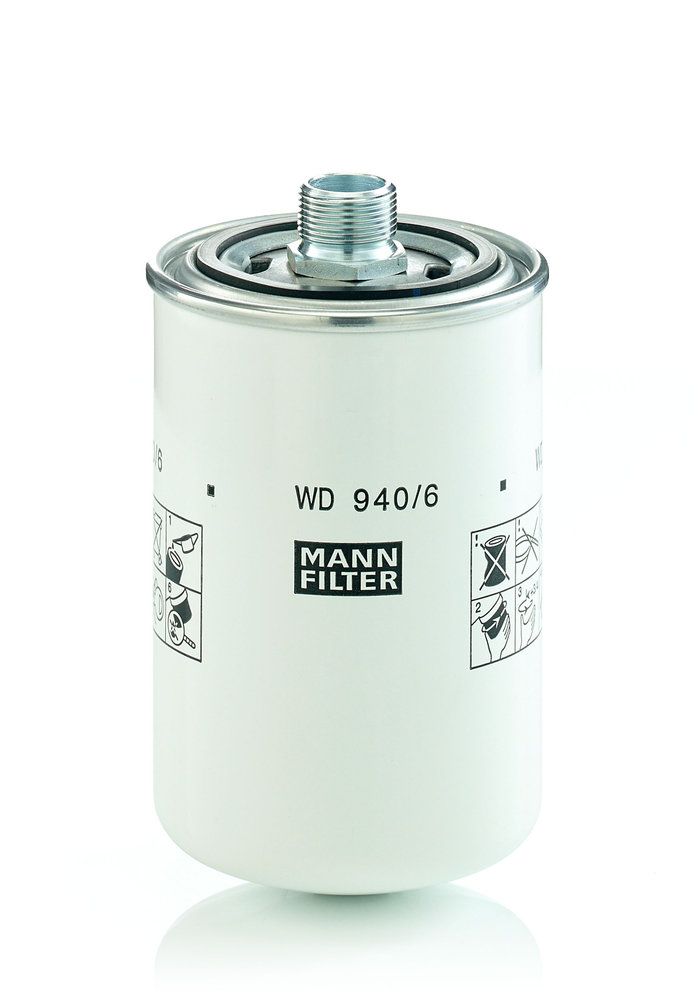 Levně Olejový filtr MANN-FILTER WD 940/6
