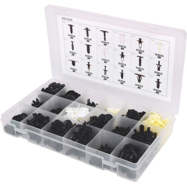 Levně Sada úchytů, karoserie KS TOOLS 420.0250