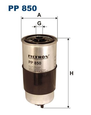 Palivový filtr FILTRON PP 850