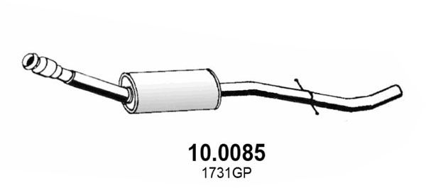Katalizator ASSO 10.0085