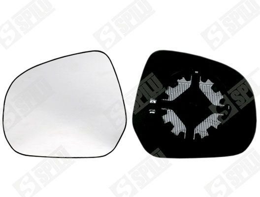 Verre de rétroviseur, rétroviseur extérieur