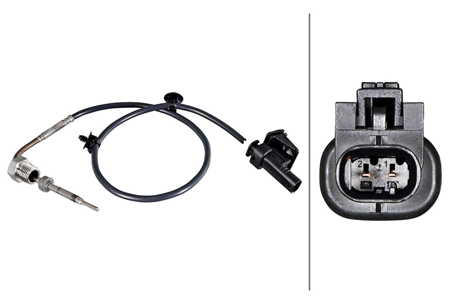 Датчик, температура выхлопных газов